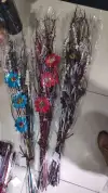 Artificial flower handicrafts: dried flowers, branches, millet, barley, reeds, Queen motherwort, water willows, dried flowers, everlasting flowers, rose bouquets, hay bouquets, floor-standing decorations Application Scenario